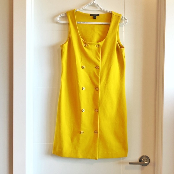 Banana Republic Factory Dresses & Skirts - Banana Republic banana yellow button up dress